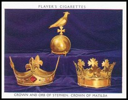 4 Crown and Orb of Stephen and Crown of Queen Matilda